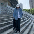 Students' Retro All-Match Jacket Trendy Style For Spring And Autumn