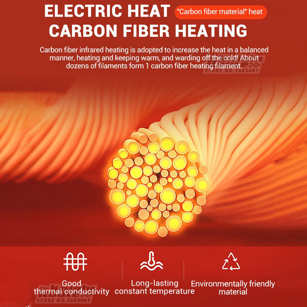 21 Areas USB Heated Jacket – Winter Smart Electric Heating Coat for Men & Women