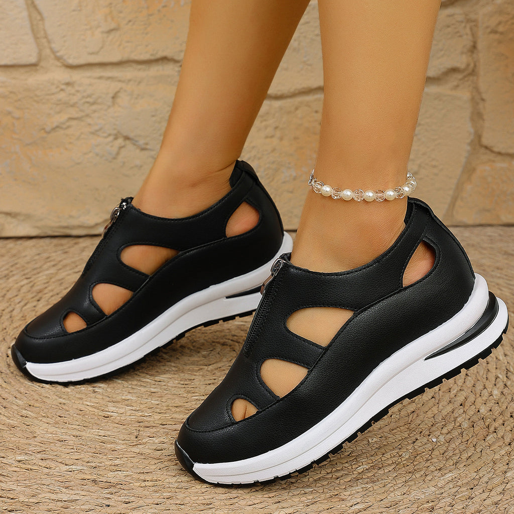 Baotou Chunky-sole Soft-soled Sandals Women's Casual