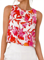IDEALSANXUN Womens Linen Crop Tank Tops 2026 Spring Summer Sleeveless Tops