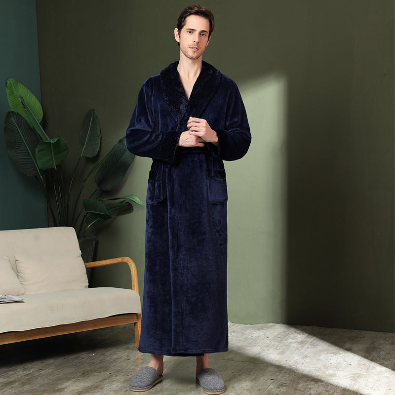 AutumnWinter Robe Extra-thick And Extra-long