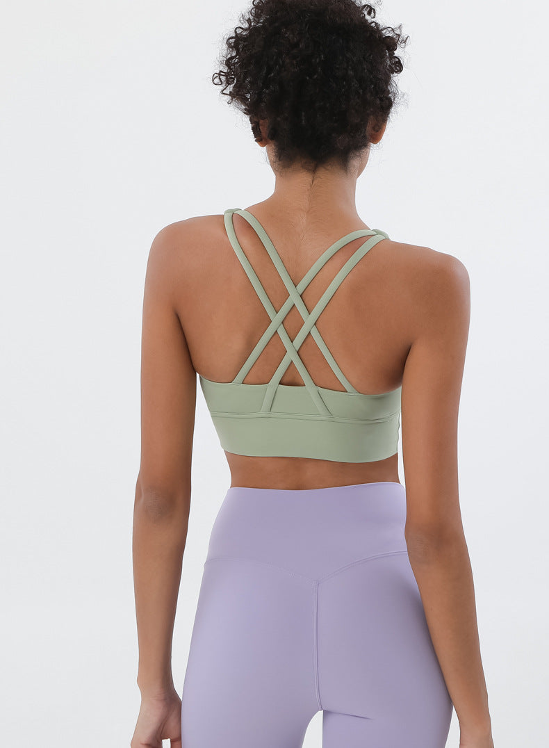 Premium High-Waist Seamless Yoga Set – Breathable Sports Bra & Leggings