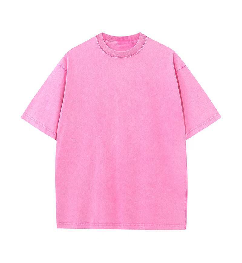 230g Heavyweight Pure Cotton Oversized T-Shirt | Vintage Acid Wash Streetwear