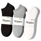 Unisex Low-Cut Ankle Socks | Breathable Cotton Blend Athletic Comfort | Multi-Color Daily Essentials
