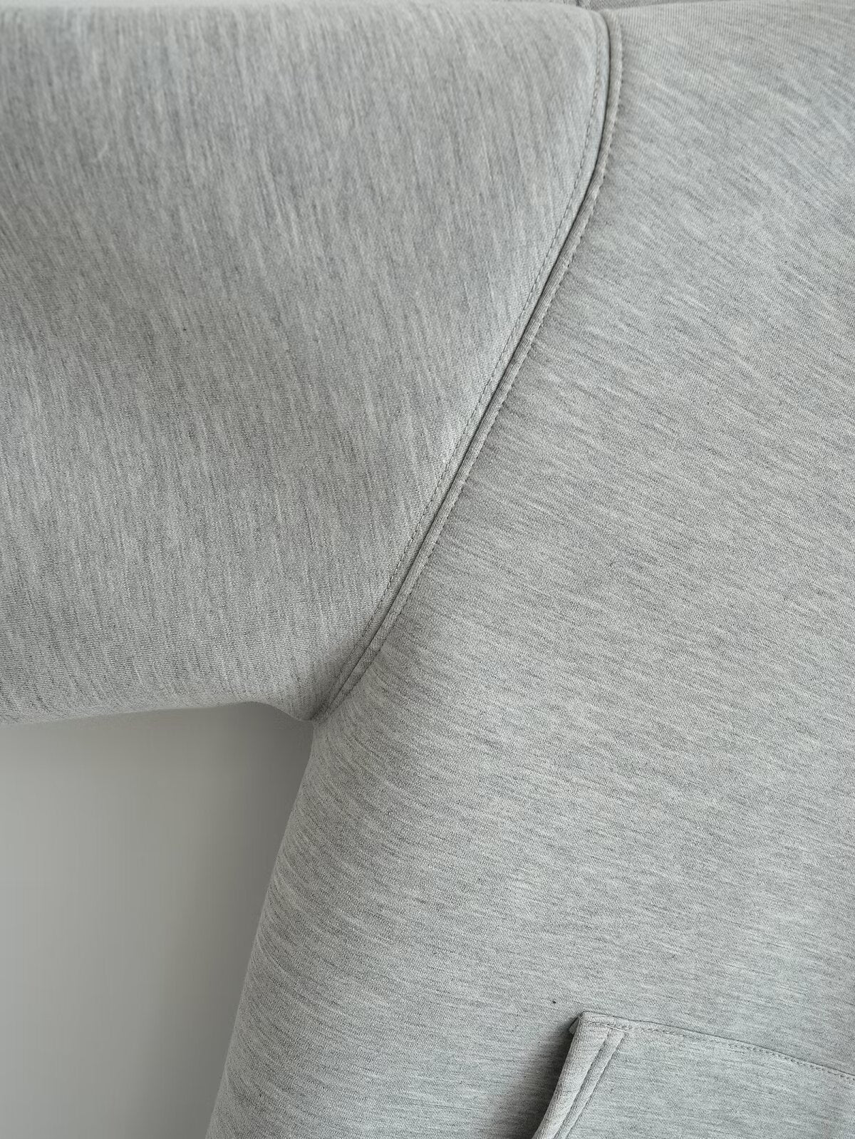 Women's Oversized Scuba Knit Zip-Up Hoodie | Premium Drop Shoulder Fleece Sweatshirt