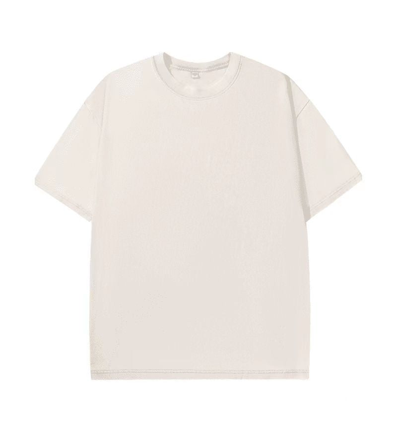 230g Heavyweight Pure Cotton Oversized T-Shirt | Vintage Acid Wash Streetwear