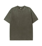 230g Heavyweight Pure Cotton Oversized T-Shirt | Vintage Acid Wash Streetwear