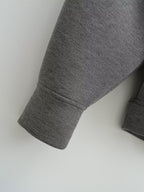 Women's Oversized Scuba Knit Zip-Up Hoodie | Premium Drop Shoulder Fleece Sweatshirt