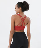 Premium High-Waist Seamless Yoga Set – Breathable Sports Bra & Leggings