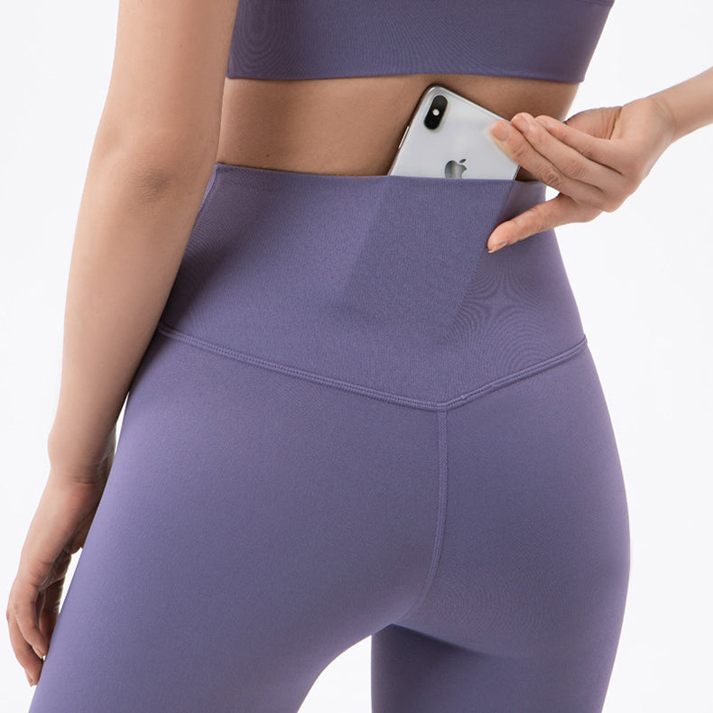 Premium High-Waist Seamless Yoga Set – Breathable Sports Bra & Leggings