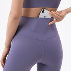 Premium High-Waist Seamless Yoga Set – Breathable Sports Bra & Leggings