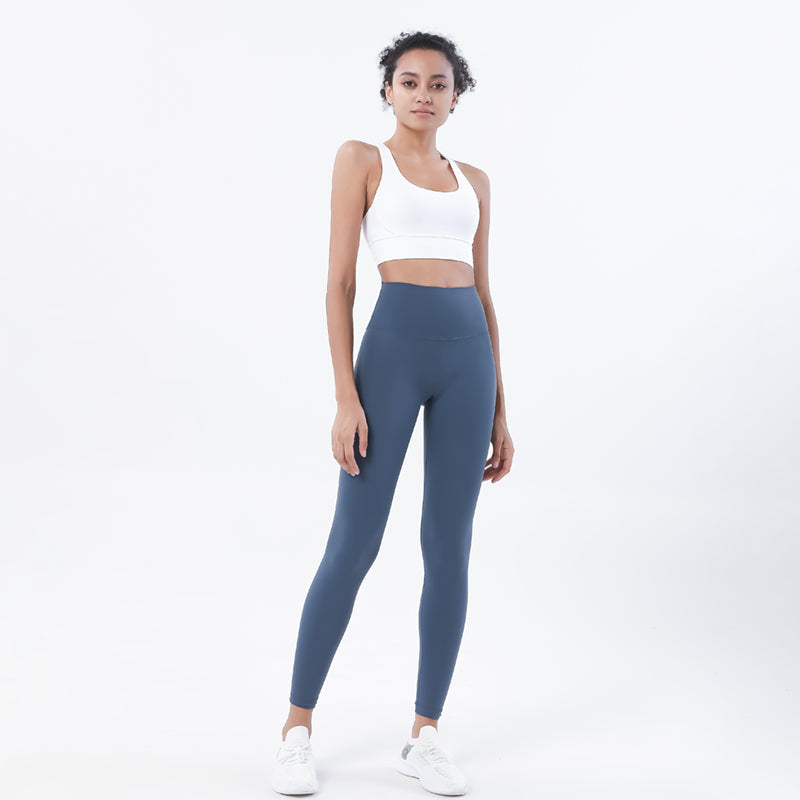 Premium High-Waist Seamless Yoga Set – Breathable Sports Bra & Leggings