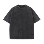 230g Heavyweight Pure Cotton Oversized T-Shirt | Vintage Acid Wash Streetwear