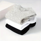 Unisex Low-Cut Ankle Socks | Breathable Cotton Blend Athletic Comfort | Multi-Color Daily Essentials