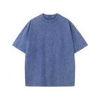 230g Heavyweight Pure Cotton Oversized T-Shirt | Vintage Acid Wash Streetwear