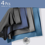 Premium Men’s Ice Silk Seamless Antibacterial Underwear (Pack of 4/5)