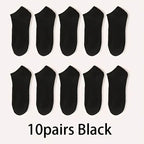 Unisex Low-Cut Ankle Socks | Breathable Cotton Blend Athletic Comfort | Multi-Color Daily Essentials