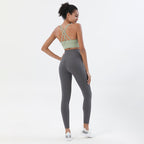 Premium High-Waist Seamless Yoga Set – Breathable Sports Bra & Leggings