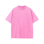 230g Heavyweight Pure Cotton Oversized T-Shirt | Vintage Acid Wash Streetwear