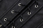 Leather Look Lace-Up Corset Top for Women – Stylish Party & Night Out Outfit